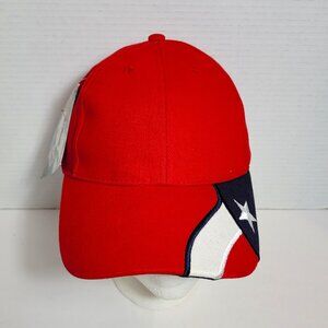 Texas Rock Point Texas Original Red & Blue Adjustable Hat NWT